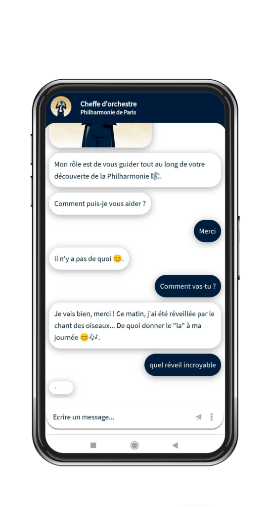 Top 5 réplique de chatbots de lieux de culture